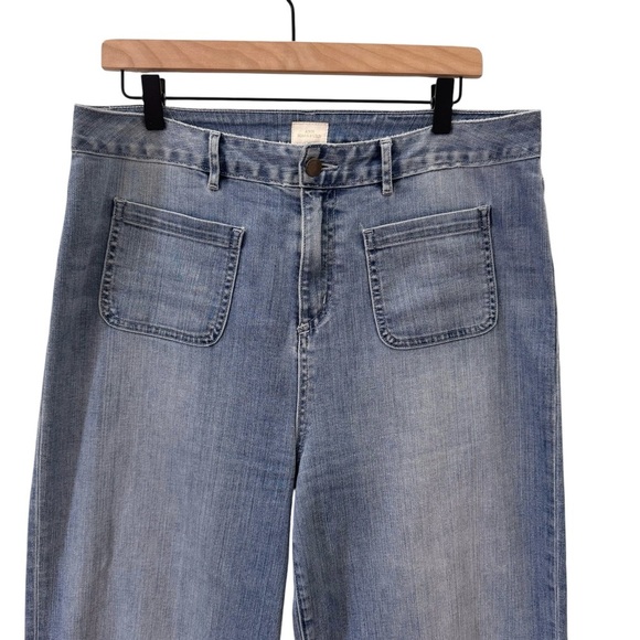 Ann Mashburn Coco Patch Pocket Jean in "7-Year Indigo Stretch Denim" Size 32 - Picture 8 of 16